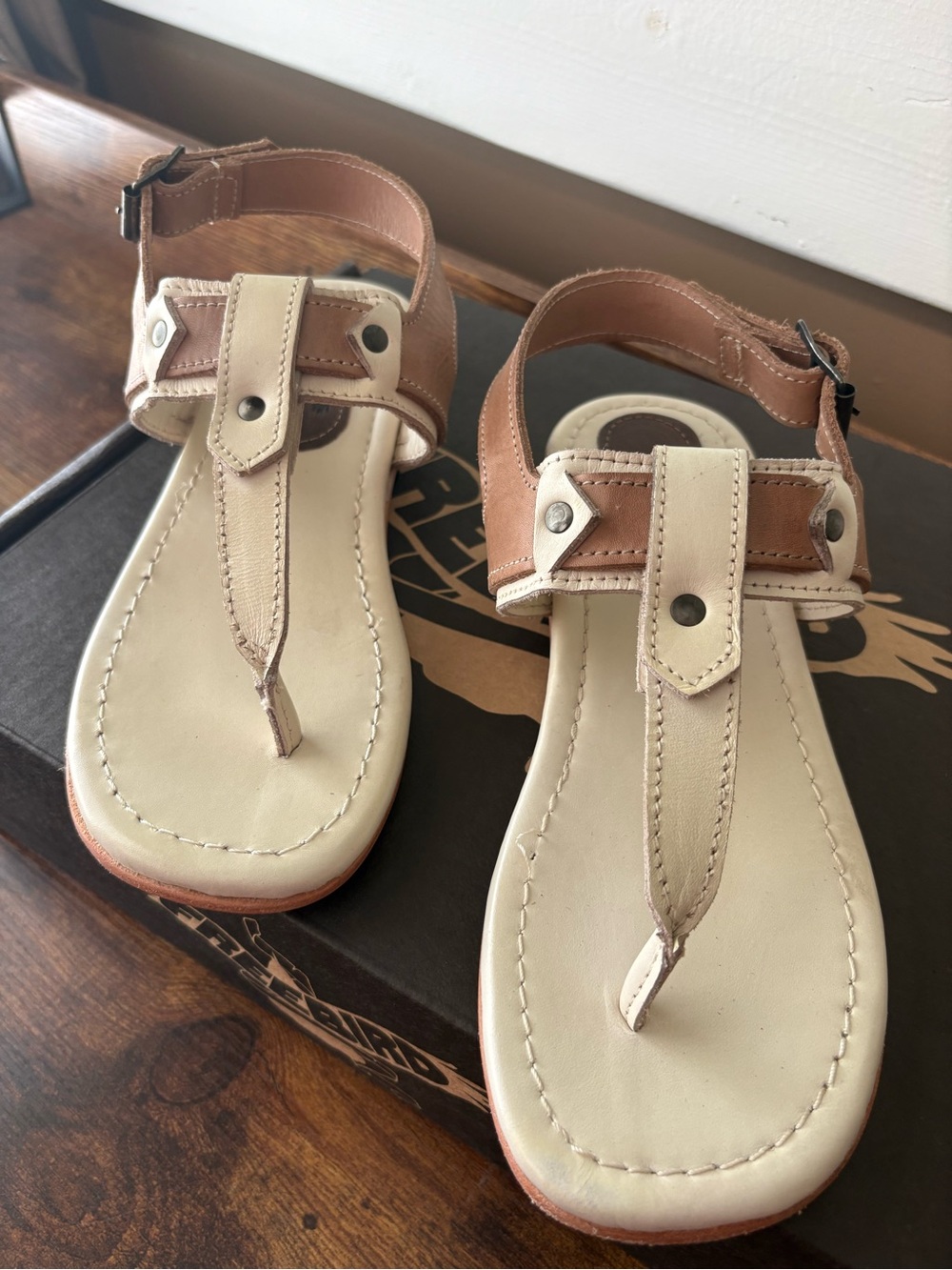 Freebird by Steven Sorrento Sandals in Bone Multi